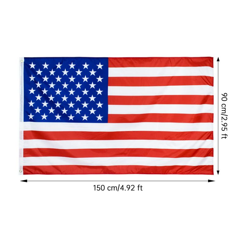 Bendera Amerika 150cm X 90cm USA Flag Premiun American Flag