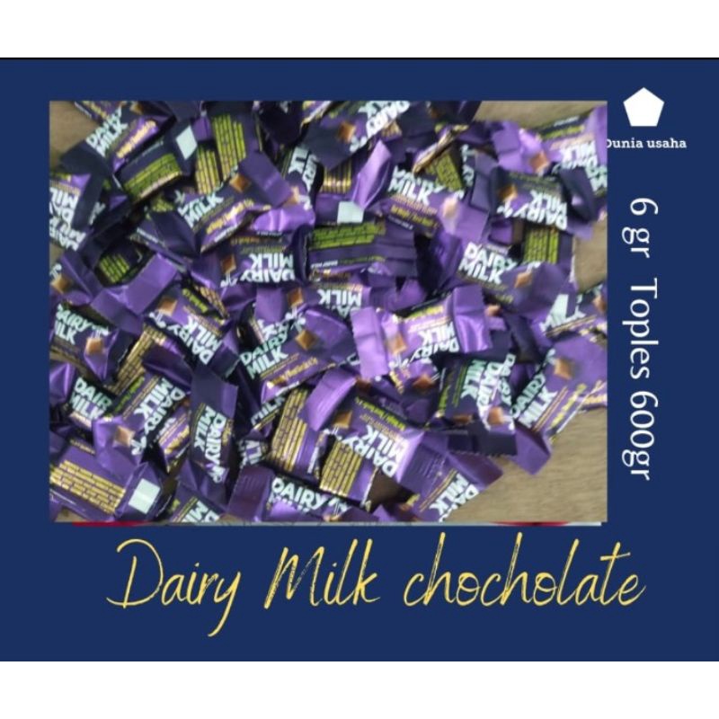 

Cadbury Dairy Milk Chocolate 4,5gr 1pcs