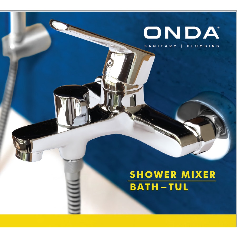 KRAN MIXER ONDA BATH TUL KNOP KERAN SHOWER WATER HEATER BATHTUB PANAS