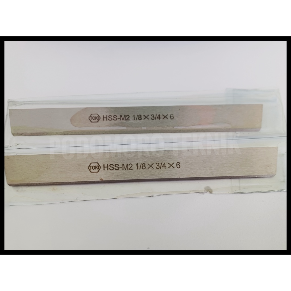 TOKI Mata Pahat Bubut HSS M2 1/8X3/4X6 Pahat TOKI HSS-M2 1/8X3/4X6