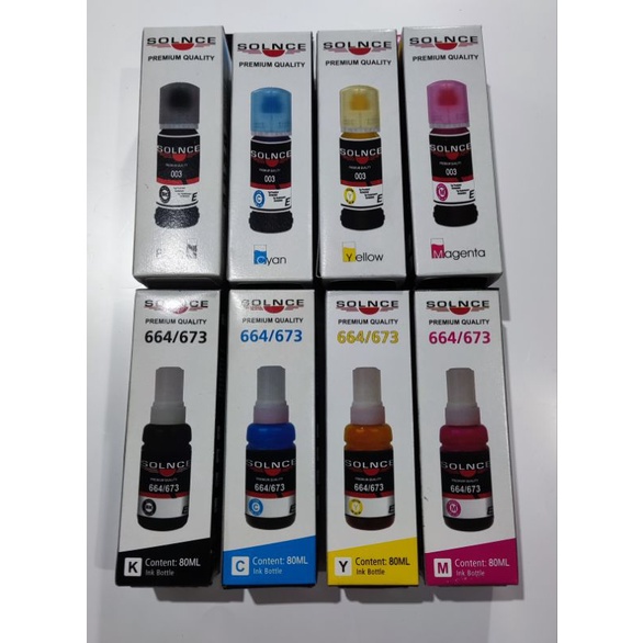 TINTA PRINTER SOLNCE 664 &amp; 003 UNIVERSAL