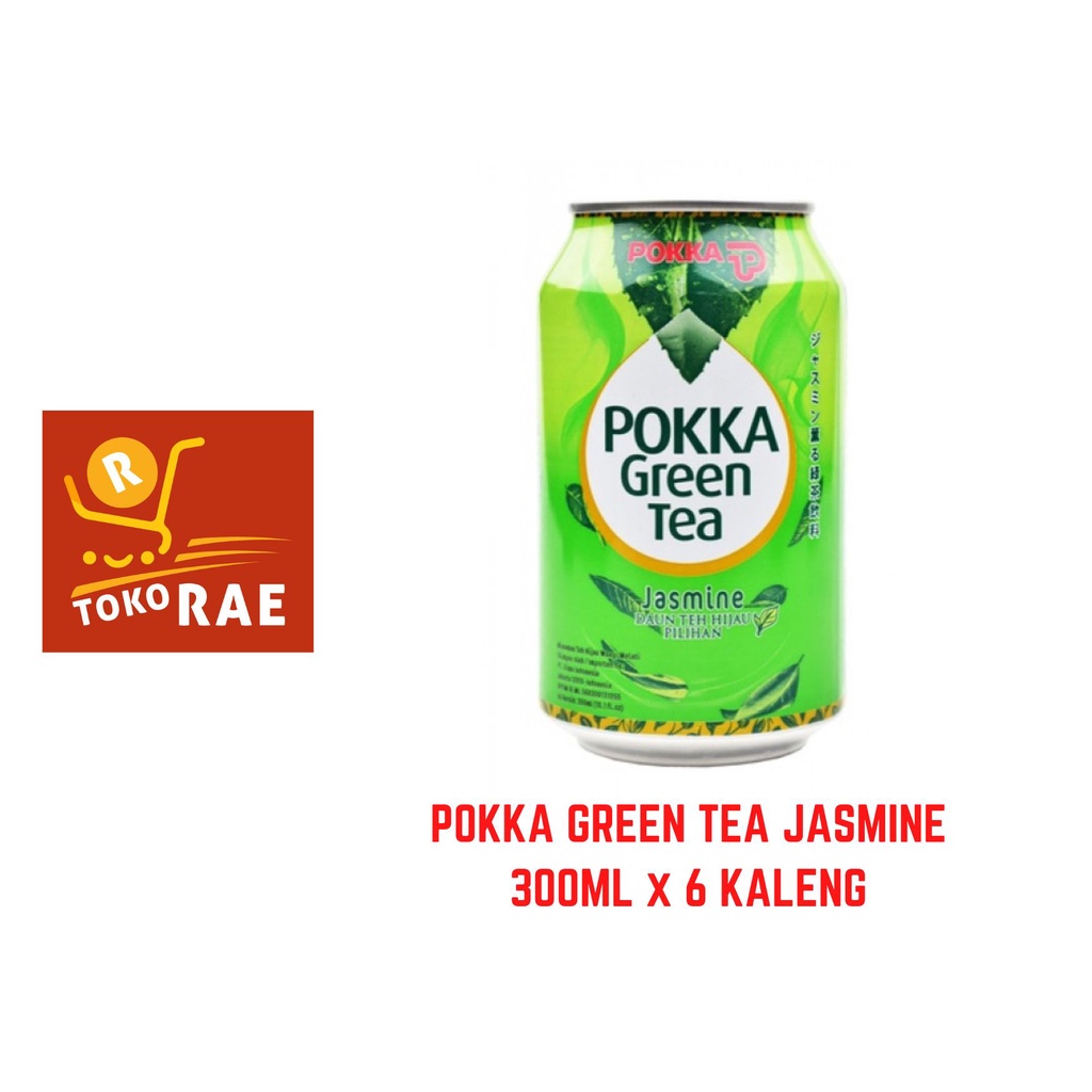 

Pokka Green Tea Jasmine Kaleng Bundle 6pcs