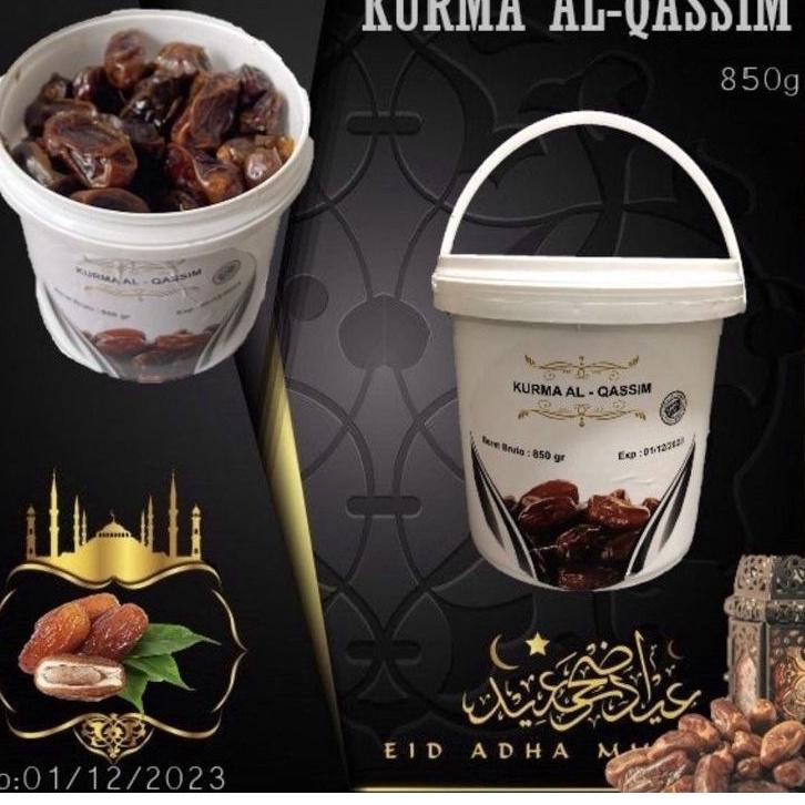 

✔✔SALE✔✔ KURMA AL QASSIM 850 Gram KEMASAN EMBER