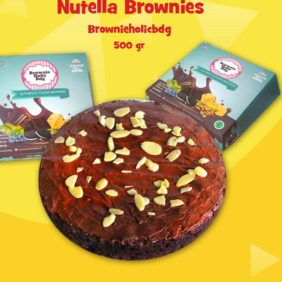 

➪ Brownies Nutella Fudge Brownie Coklat Brownieholicbdg ♠