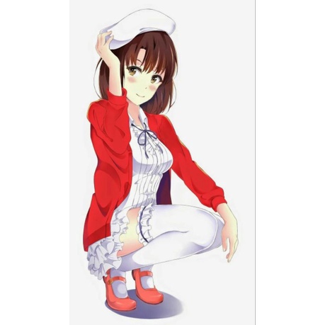 Kostum Cosplay Megumi Kato Fullset