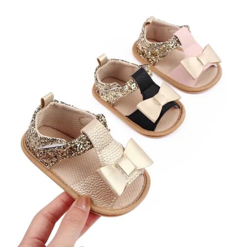 Sepatu Sendal Bayi - Prewalker Baby Sandal Sol Lembut Anti Slip S1226