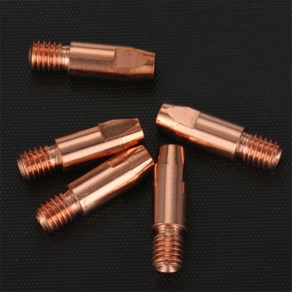 Lanfy Nozzle Kontak Tips 15AK Aksesoris Las Semi Otomatis Gas Diffuser Nozzle Tip Holder Nosel Part Welding Torch