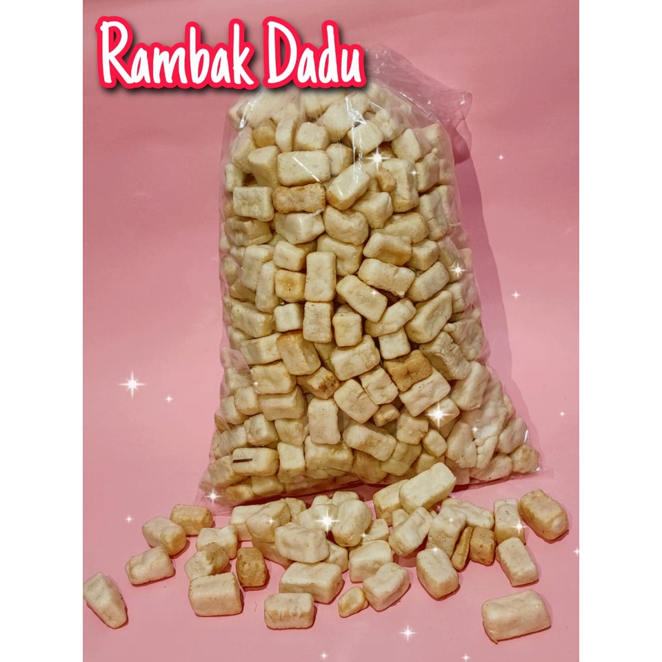 

Rambak Dadu Krupuk Dadu 1 KG Murah Asli Pedan Gurih