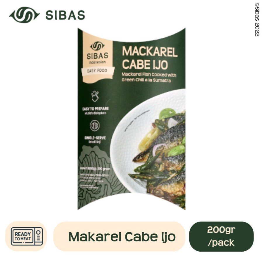 SIBAS MAKAREL CABE IJO 200GR