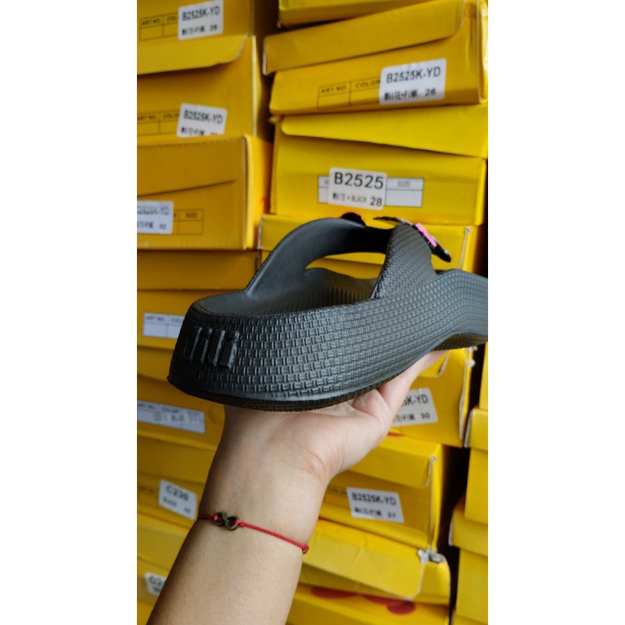 Sandal jepit wanita jibbitz lucu empuk dan ringan 807 (36-40) sandal wanita murah