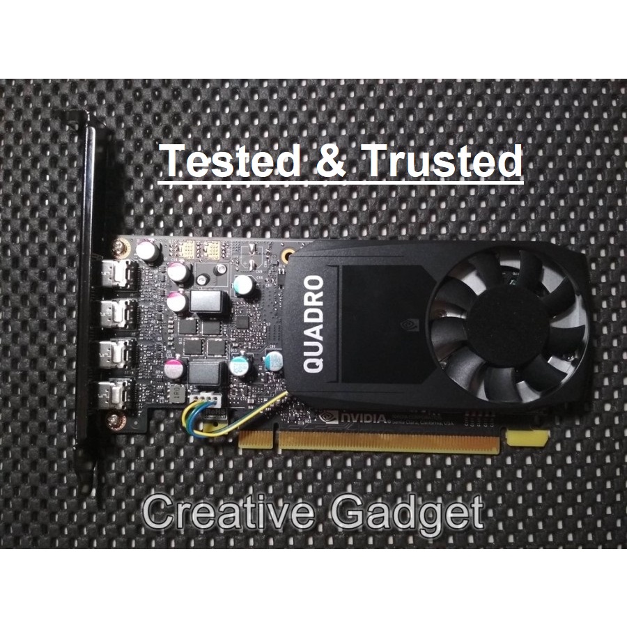 Nvidia Quadro P620 - 128 Bit - Display VGA Card Workstation 2 GB DDR5 - Support 4K - lebih cepat dar