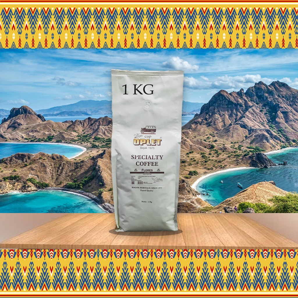 

KOPI OPLET SPECIALTY COFFEE - FLORES BAJAWA (ARABIKA) - 1kg