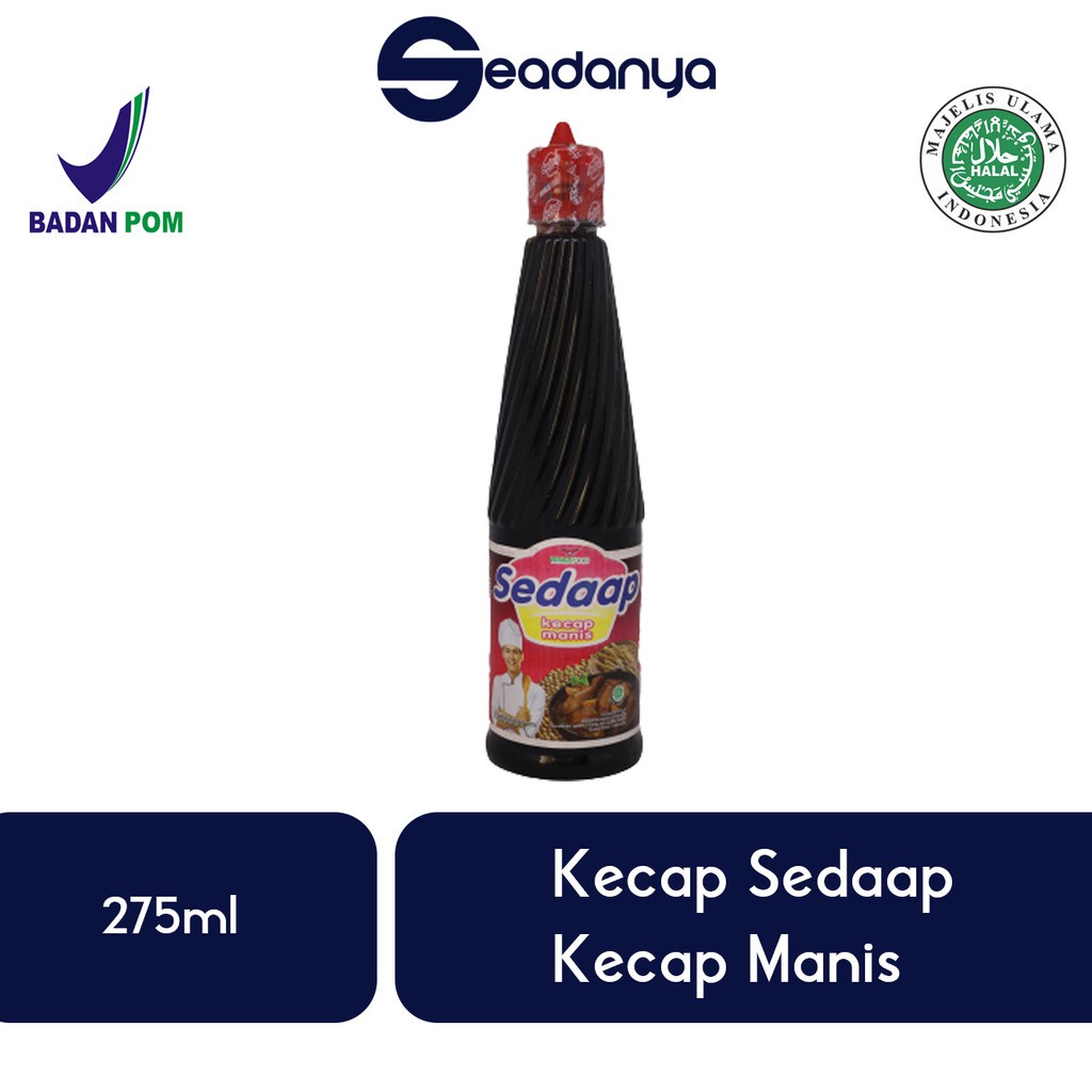 Jual Kecap Sedap Ml Kecap Manis Sedaap Halal Mui Bpom Shopee