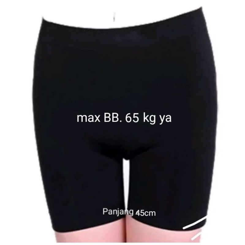 Paket 6pcs. Celana pendek wanita // Celana short wanita motif polos