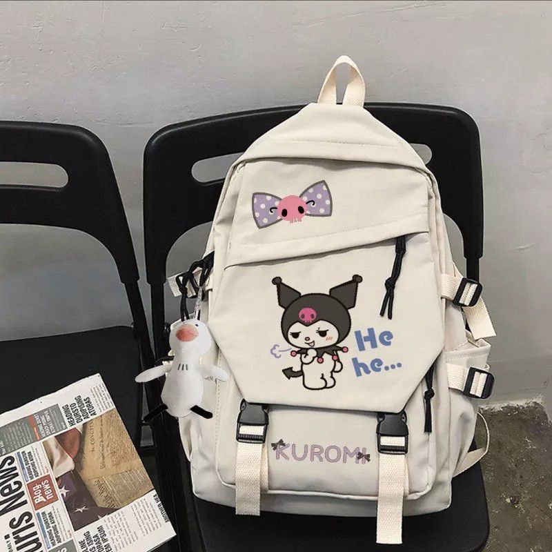 Tas Ransel Anak Canvas Karakter Anime