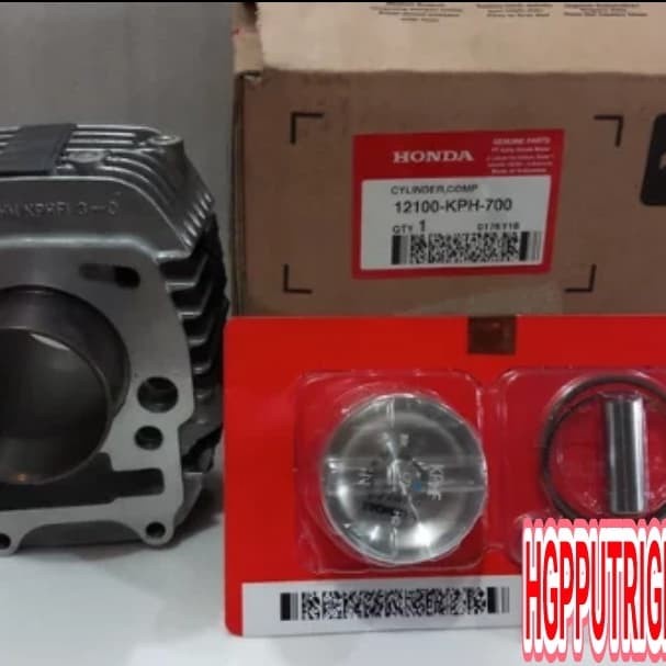 ~~~] BLOK SEHER SUPRA X125 LAMA INJECTION PISTON KIT STD SUPRA X 125 FI