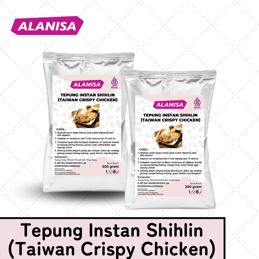 

Tepung Instan Shihlin (Taiwan Crispy Chicken) 300gr