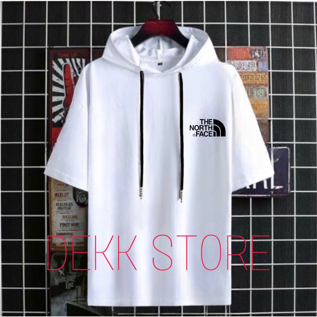 KAOS HOODIE PRIA LENGAN PENDEK/KAOS HOODIE KUPLOK PRIA/KAOS PRIA T-SHIRT TERLARIS/KAOS HOODIE T-SHIR