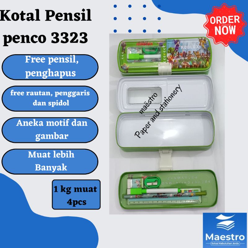 

Kotak Pencil Study Set Cewek Cowok Lucu Terbaru Murah Penco 3323