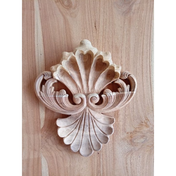 tempel ukir motif kerang | tempel ukir ornamen