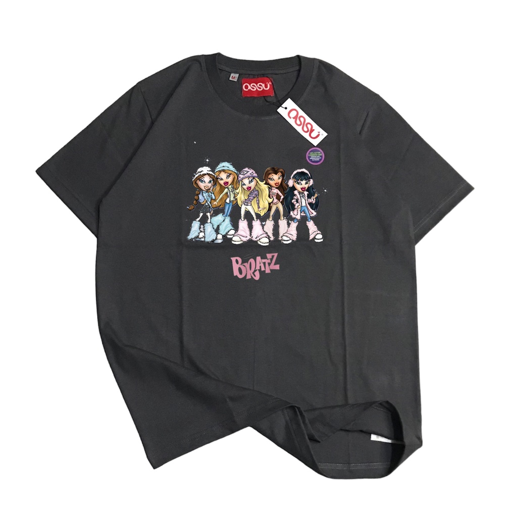 Ossu Bratz doll series Graphic Dark Grey Tshirt