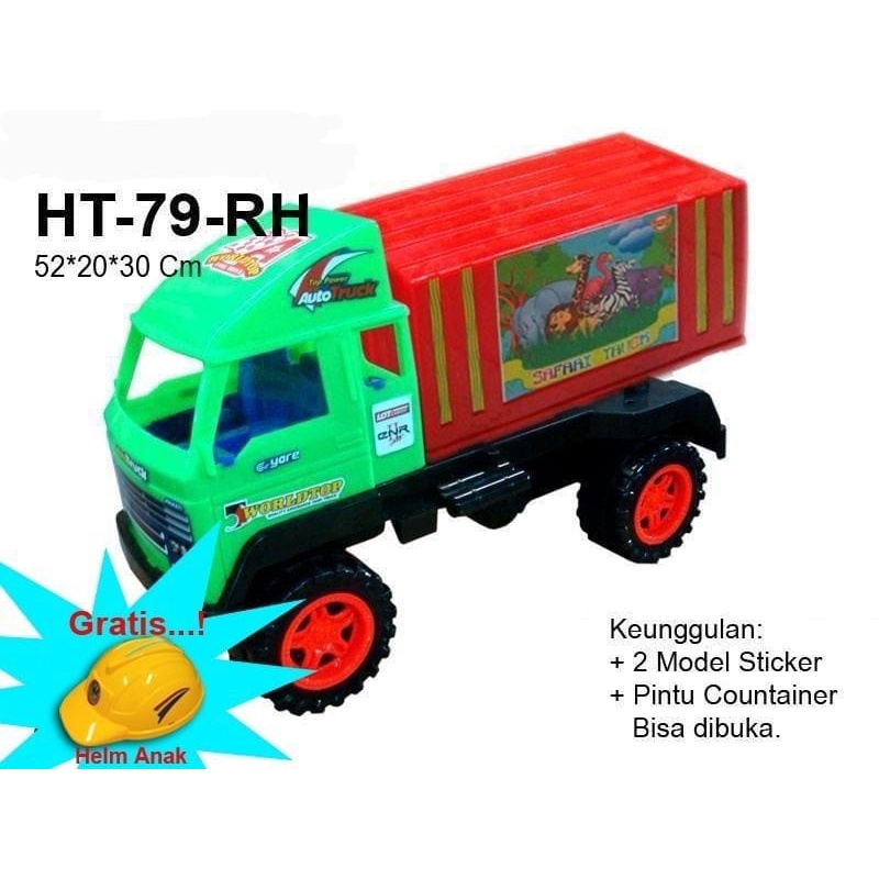 Truck Container Mini HT-79 - Mainan Anak