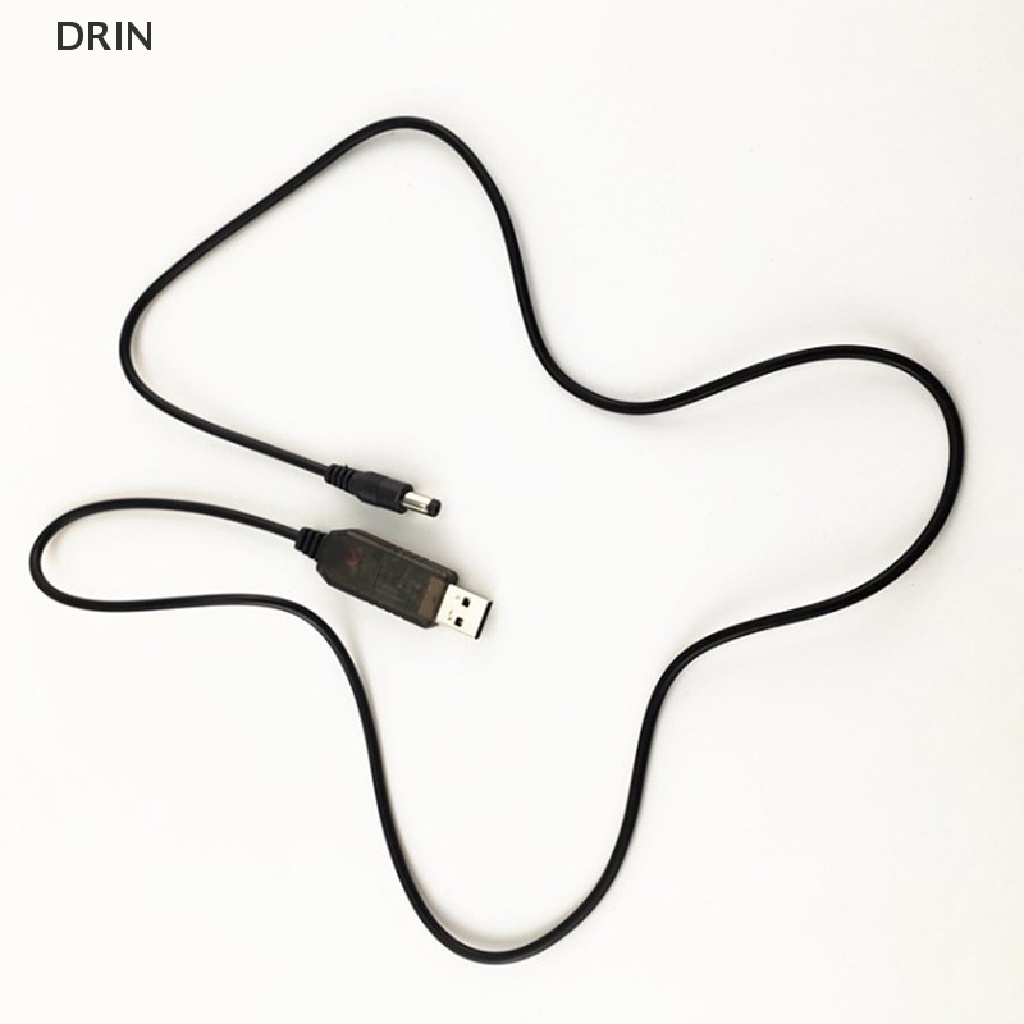 Dr Kabel USB Boost Converter DC 5V Ke 12V/9V Untuk Router Wifi Modem Kipas Speaker vn