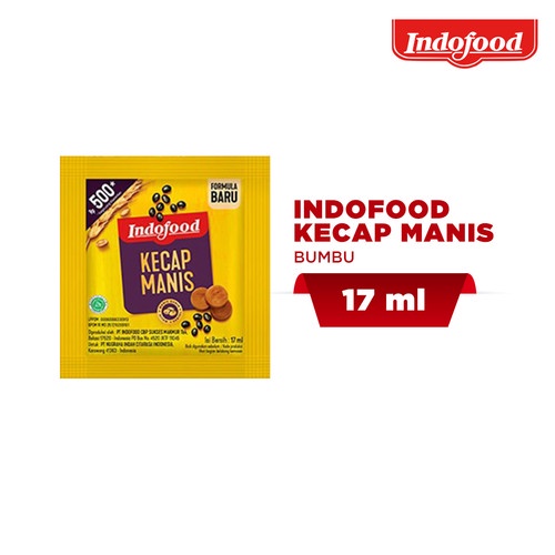 

Jual Kecap manis INDOFOOD pouch - sachet