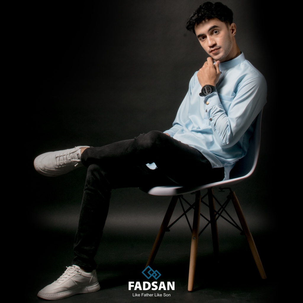 Baju Koko FADSANklaten Couple LEON Series MINT Colour by Fadsan