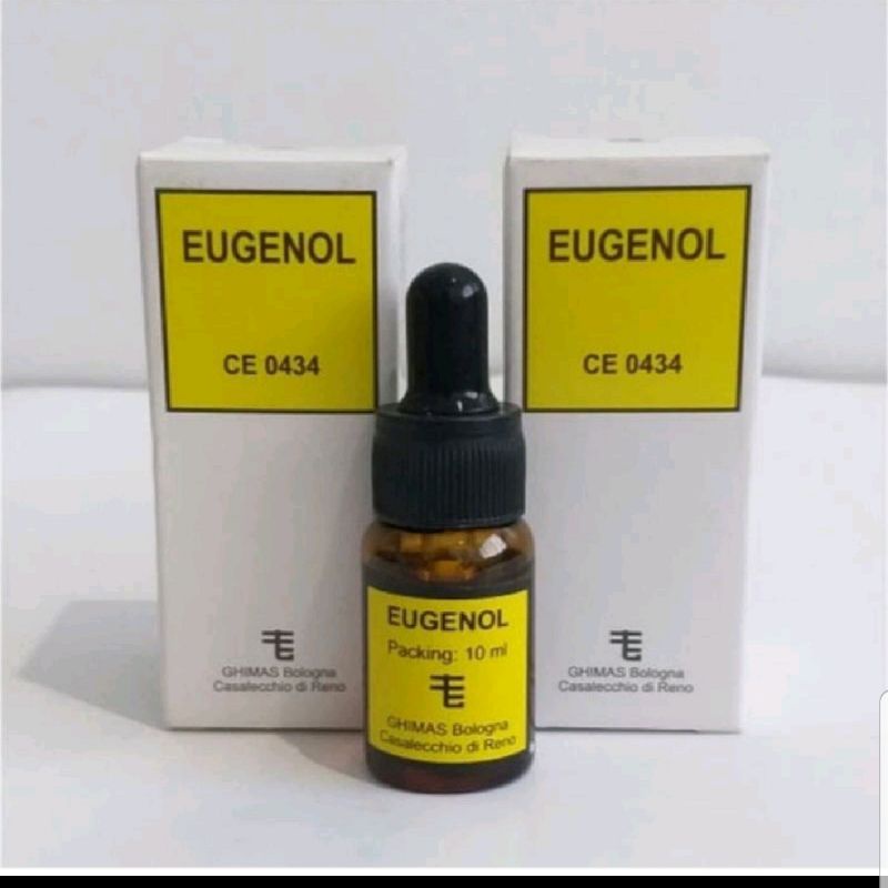 Eugenol Ghimas 10ml/minyak cengkeh murni/eugenol dental/eugenol i-dental