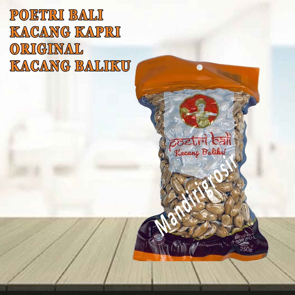 Kacang Bali* Kacang Kapri* Poetri Bali* Kacang 250g