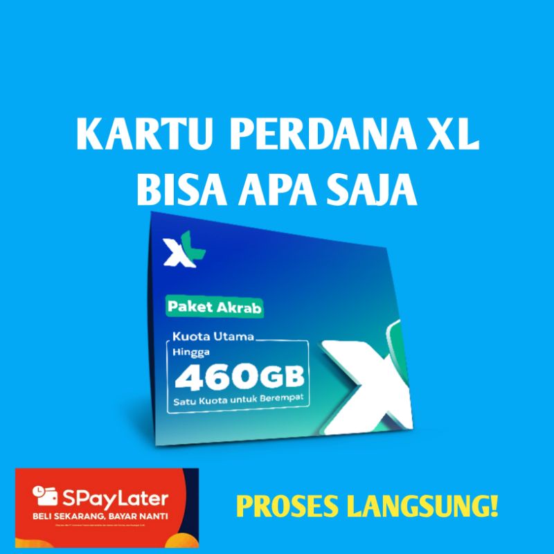 KARTU PERDANA XL VOUCHER SALDO