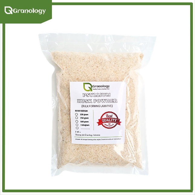 Psyllium Husk Powder / Bulk Forming Laxative (500 gram) by Granology