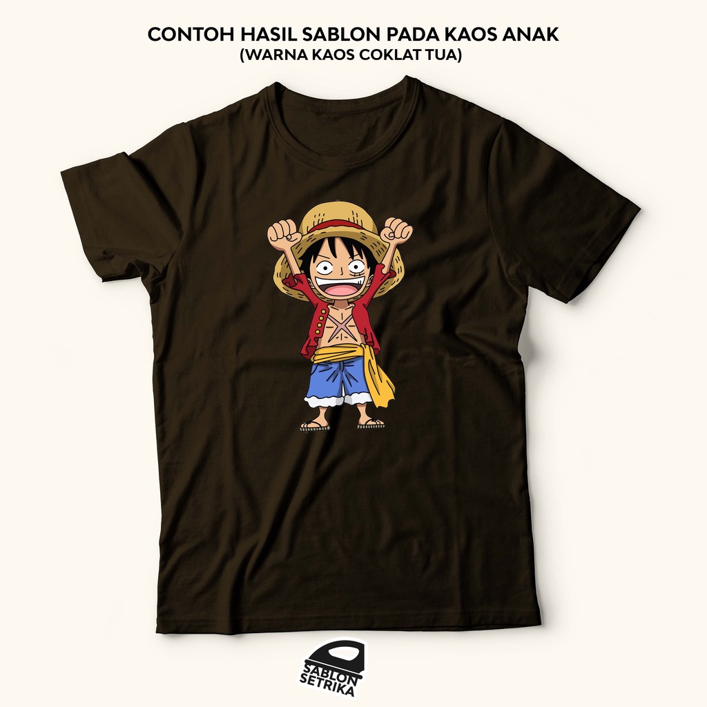 SABLON SETRIKA SABLON DTF PRINTING TEMA ONE PIECE