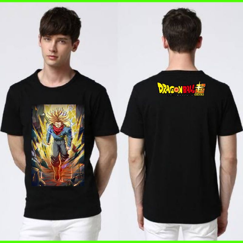 Kaos distro Anime motif dragon ballz- kaos onepiece