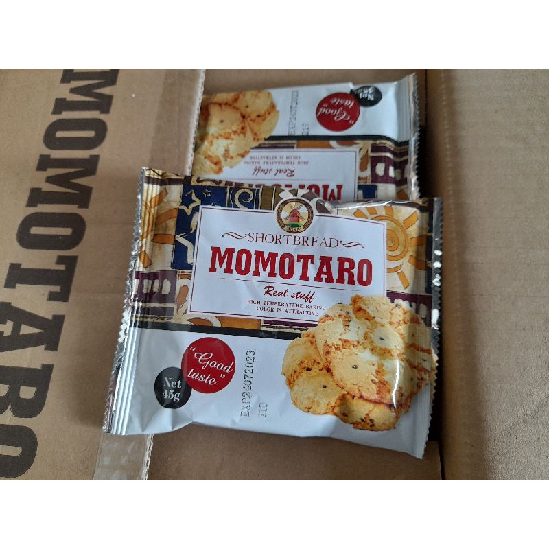 

AOKA MOMOTARO KUKIS 45G AOKA BUTTER COOKIES TERBARU SHORT BREAD MOMOTARO KUKIS