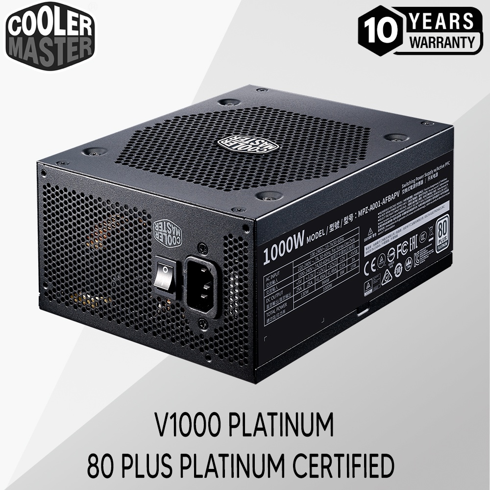 Cooler Master V1000 Platinum PSU 1000W 80 PLUS Platinum