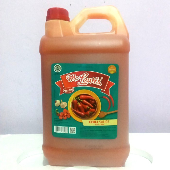 

MC LEWIS CHILI SAUCE VALUE JIRIGEN 5.5kg / Saus Cabe 5.5kg