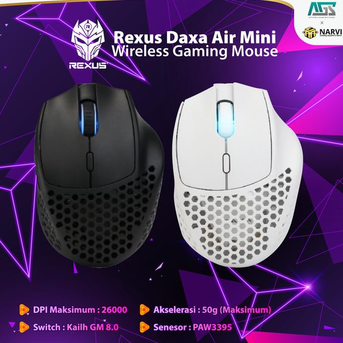 Rexus Daxa Air Mini Wireless - Gaming Mouse