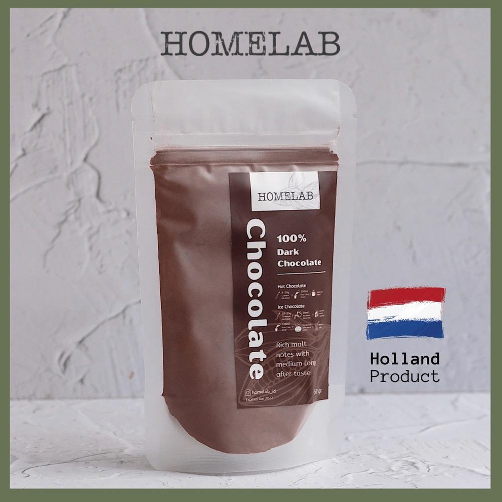 

❈®❈ Homelab 100% Dark Chocolate Powder / Bubuk Coklat Asli Premium 50 Gr