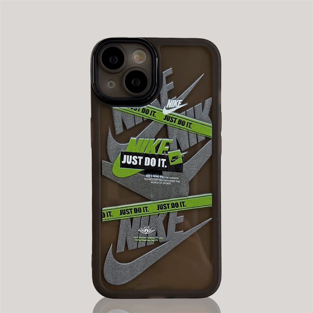 IPHONE  Silikon Bening Case Olahraga AJ 11sepatu Sneakers Sepatu Bumper Untuk Iphone14 13 11 12 Pro Max Mini XR X XS Plus Plating Mewah Lembut Shockproof Cover