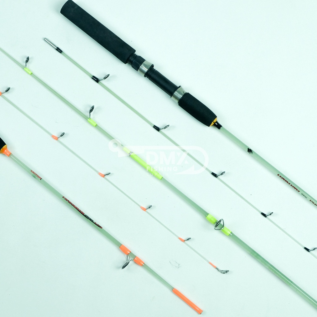 Joran Udang 6 Lbs Harumi Fiber Transparan Super Lentur Ukuran 120 135 150 CM