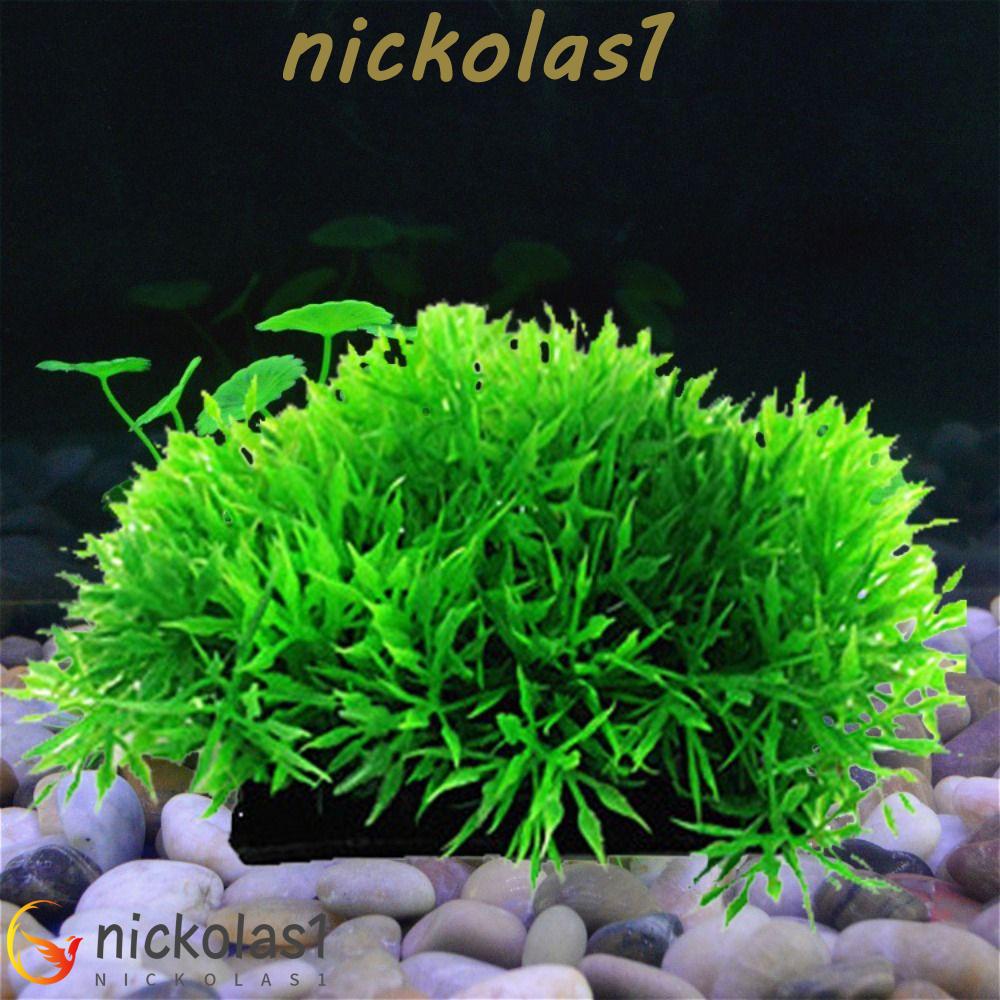 Nickolas1 Rumput Air Hijau Rumput Laut Hias Manusia Hidup Artificial