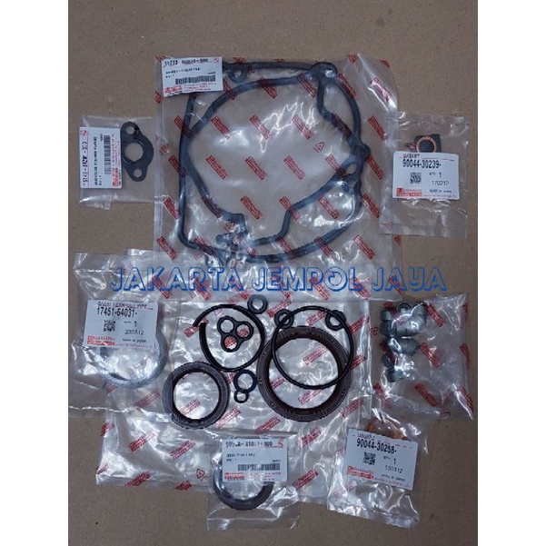 PACKING FULL SET XENIA 1.0 VVTI / PAKING SET XENIA 1.0 1000CC VVTI  ORIGINAL