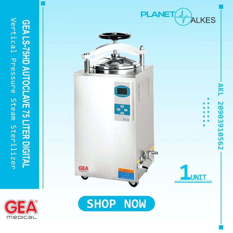 Autoclave 75 Liter GEA LS 75 HD /LS75HD LCD Autoclave 75 Liter Digital