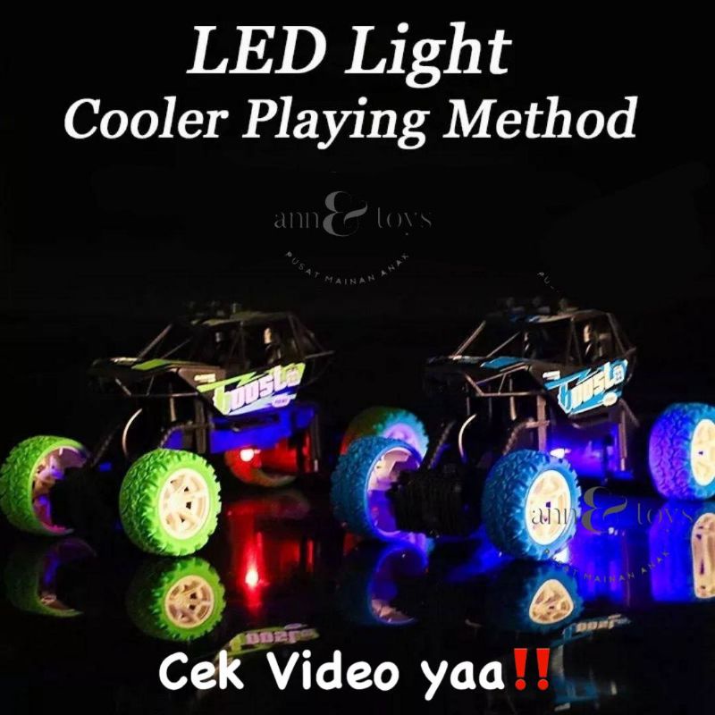 Mainan Anak Mobil Remote Control Rc Monster Charge cross