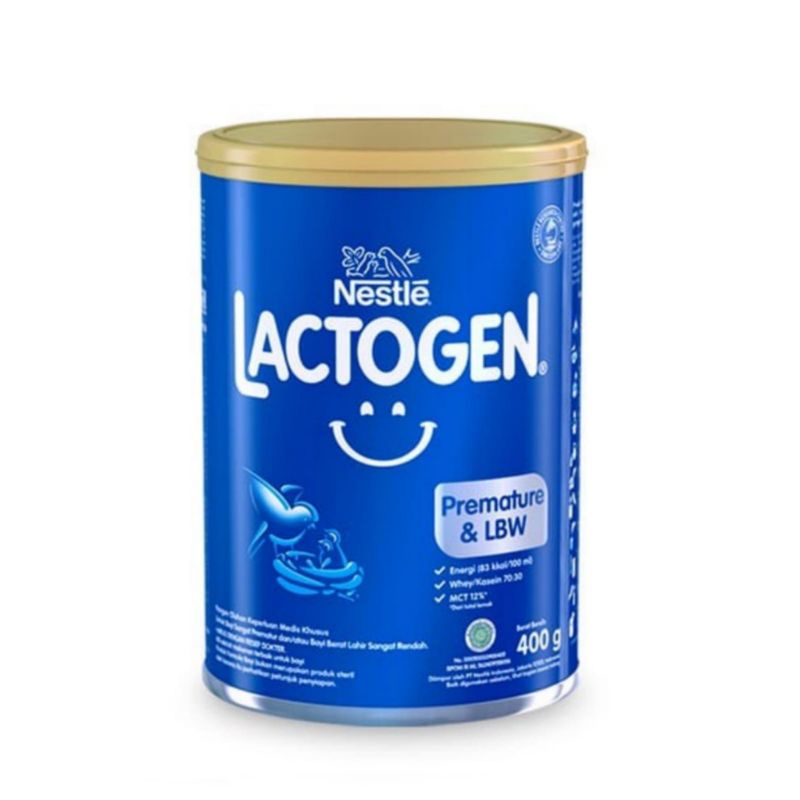 Lactogen premature lbw / bblr 400gr bayi 0 - 12 bulan