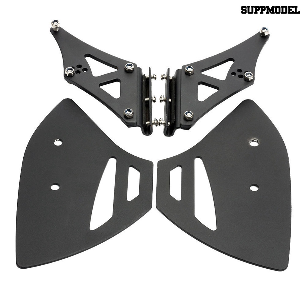 [SM] Sayap Ekor Dekorasi Eksterior Anti Korosif Aluminum Alloy Mobil Modifikasi Spoiler Hitam Untuk SUV