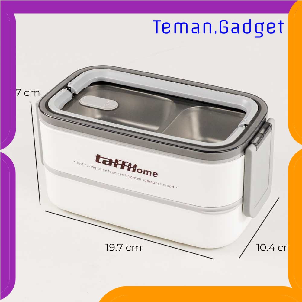 TG - DPR TaffHOME Kotak Makan Bento Lunch Box Stainless Steel - J274