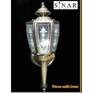 Lampu Dinding Klasik Gantung DELMAN Classic Gold Antik Mewah Premium Outdor Minimalis Tembok Teras Tiang Saka Rumah Hotel Wall Lamp Dekorasi Warna Emas Chrome Anti Karat